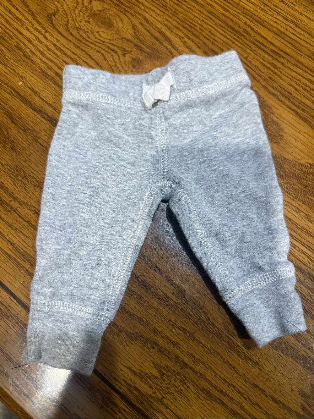 6 for $10 Carter's Light Gray Baby Knit Joggers